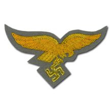 Bullion Cap Eagle - Hermann Goering - Gold-Grey