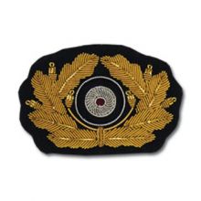 Army Generals Cap Wreath & Cockade - Gold