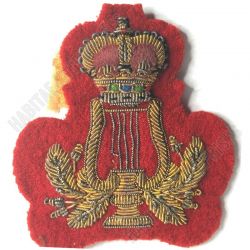 British Army Musicians Bandsman Bullion Thread Badge 1950