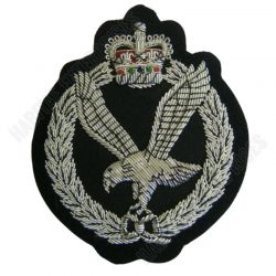 Army Air Corp Bullion Wire Embroidered Blazer Badge - British Army