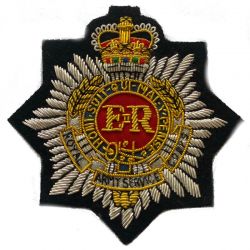 RASC Royal Army Service Corps Military Blazer Bullion Badge