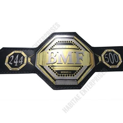 NEW UFC BMF Championship Replica Dual plated Belt
