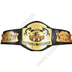 WCW World CruiserWeight Wrestling Championship Belt Copy