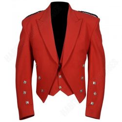 Scotitish Red Prince Charlie Jacket