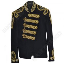 Michael Jackson Balmain Golden Hussar Jacket