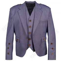 Scottish Tweed Argyll Kilt Jacket And Vest