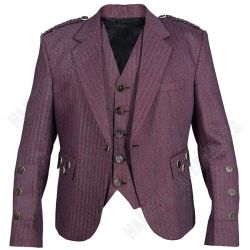 Highlander Tweed Argyll Kilt Jacket And Vest