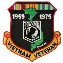 Vietnam Vet POW MIA Patch