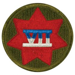 7th Corps Dress Patch Color