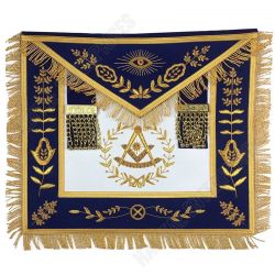 Past Master Apron with Bullion Embroidery