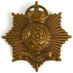 Royal Hampshire Regiment OSD King's Crown Cap Badge