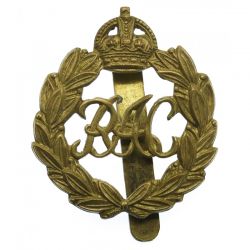 Royal Armoured Corps RAC Cap Badge - King's Crown