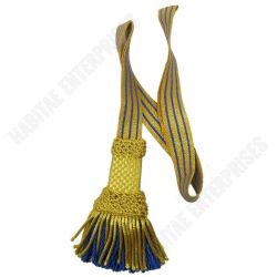 Royal Navy Sword Knot Gold & Blue Lord Nelson Officer