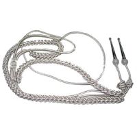 Military Uniform Silver Braided Aiguillette