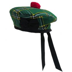 Irish Tartan, Plaid Balmorals, Berets