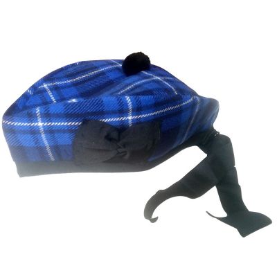 Gallaecia tartan Glengarry hat