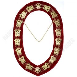 32nd Degree - Scottish Rite Wings UP Chain Collar