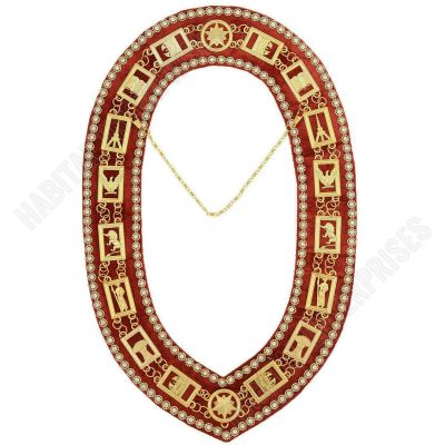 Masonic Heroines of Jericho Women's Chain Collar