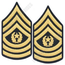 Army Command Sergeant Major CSM E9 Cloth Rank for ASU Male