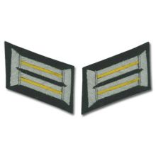 Army Officer Collar Tabs - Cavalry - Yellow