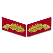 Bullion Collar Tabs - Army General