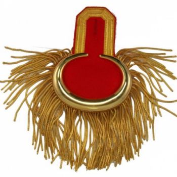 Uniform Gold Epaulette with Gold Fringe Uniform Epaulettes