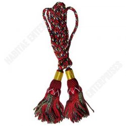 Multi coloured silk cords Hunting Stewart Lanyards