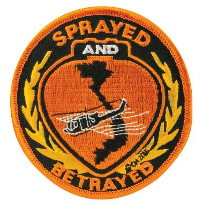 Sprayed And Betrayed Huey Patch