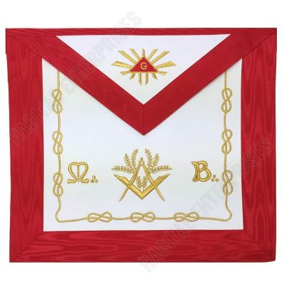 AASR Scottish Rite Worshipful Master Mason Apron