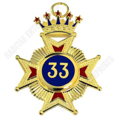 Rose Croix 33rd Degree Star