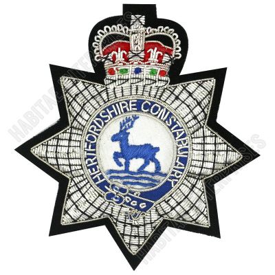 Hertfordshire Constabulary Embroidered Blazer badge