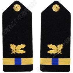 Navy Warrant Officer 4 Hard Shoulder Board- Supply Corp