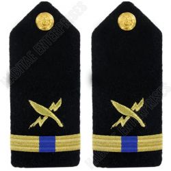 Navy Warrant Officer 4 Hard Shoulder Board- Cryptologic Technician