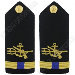 Navy Warrant Officer 4 Hard Shoulder Board- Special Warfare Operator