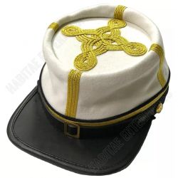 Civil War Confederate General Cavalry Officer Kepi Forage Hats