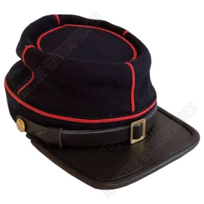 American Civil War Union Artillery Officers Enlisted Visor Cap