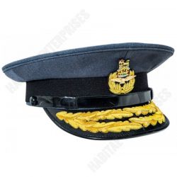 WWII British RAF officers visor cap Air Vice Marshal