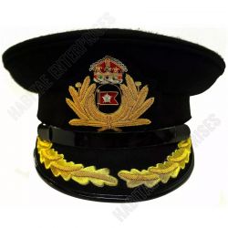 Royal Marine Ship White Star Line Visor Cap
